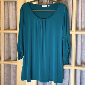 Teal Blouse